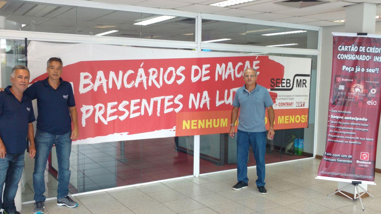 Bradesco demite mais um funcionário na base de Macaé