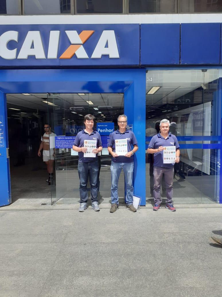 Dia de luta na Caixa