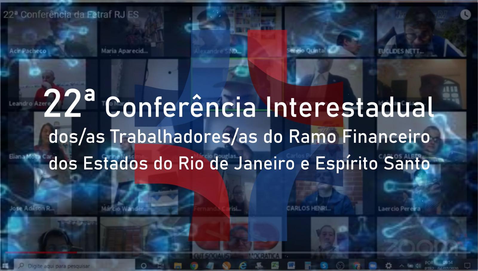Conferência Interestadual dos bancários do Rio de Janeiro e Espírito Santo dá início a Campanha Nacional de 2020