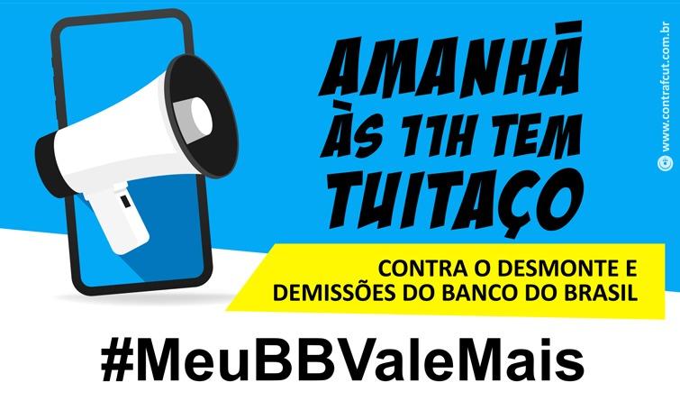 Funcionários do BB fazem greve e tuitaço nesta sexta-feira (29)