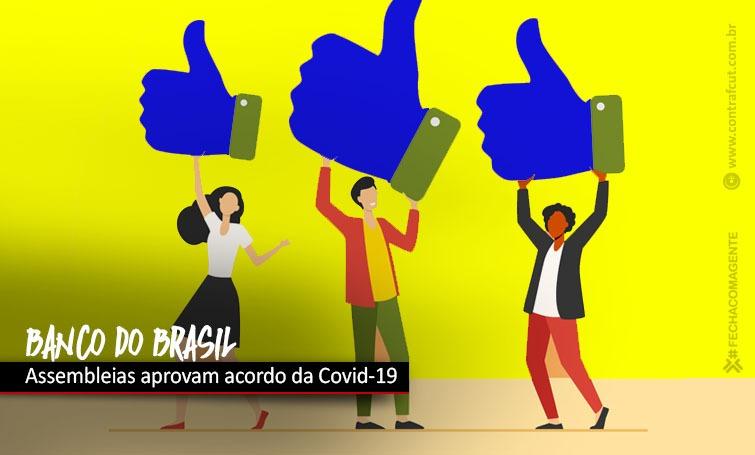 Bancários do BB aprovam acordo emergencial da Covid-19