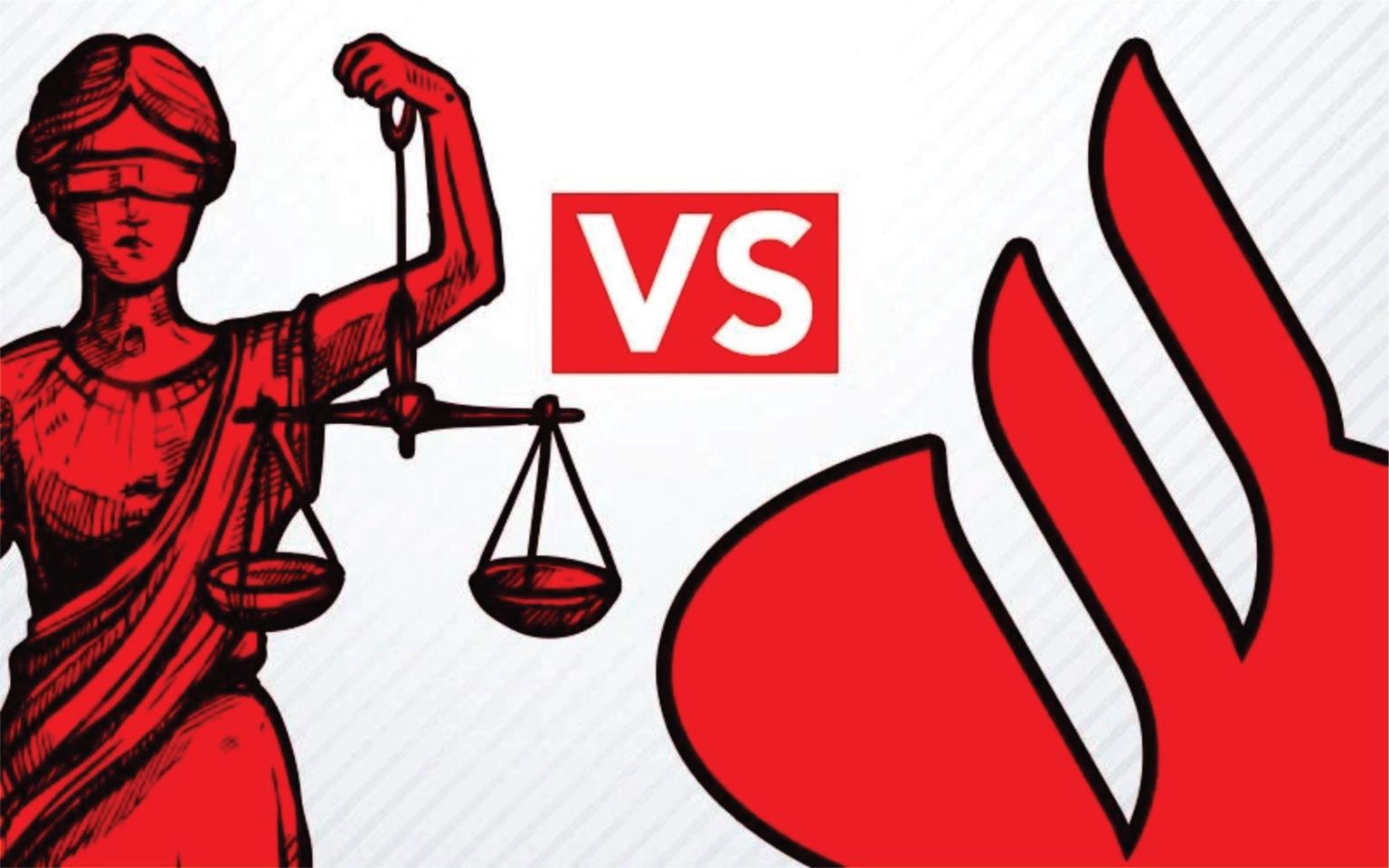 Santander corta salários e afronta judiciário brasileiro