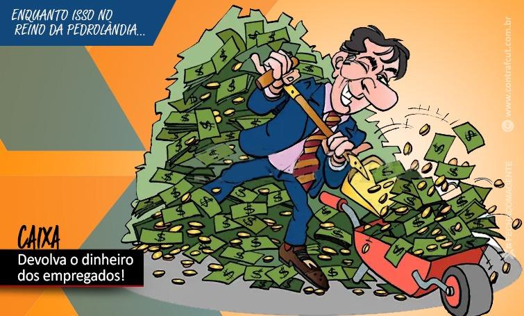 Caixa desconta PLR de empregados com dívida com o banco