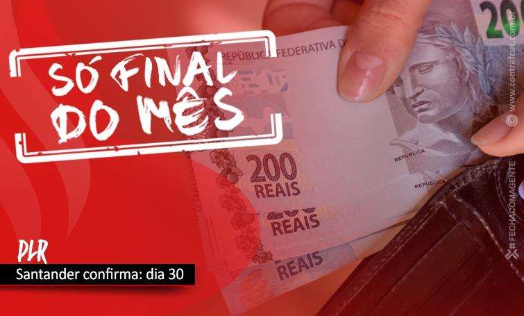 Santander pagará PLR no dia 30
