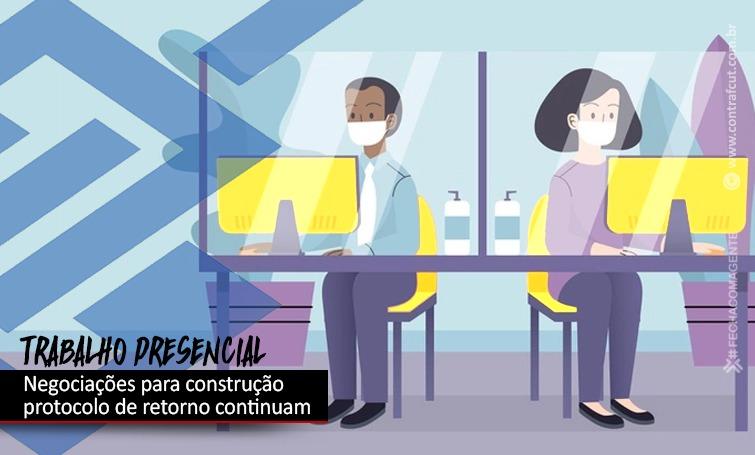 Funcionários do BB reivindicam cuidados para o trabalho presencial