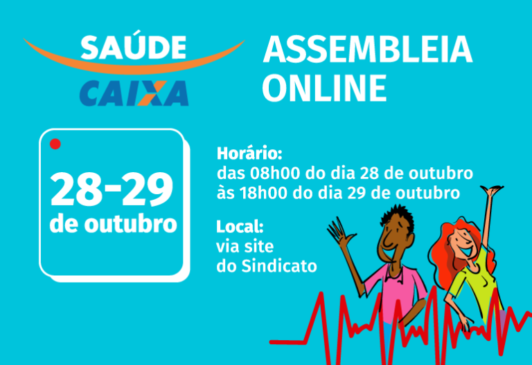 VOTE | Assembleia online do Saúde Caixa