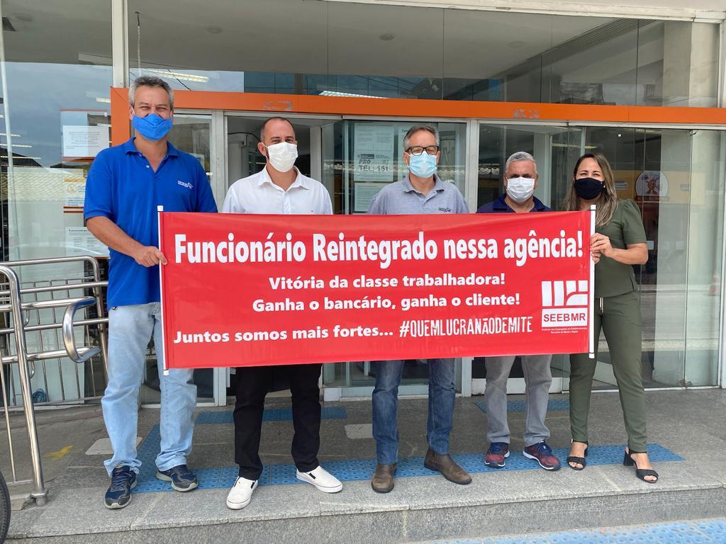 Funcionário do Itaú reintegrado