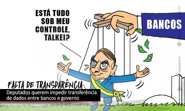 Projeto visa impedir acordo entre governo e bancos