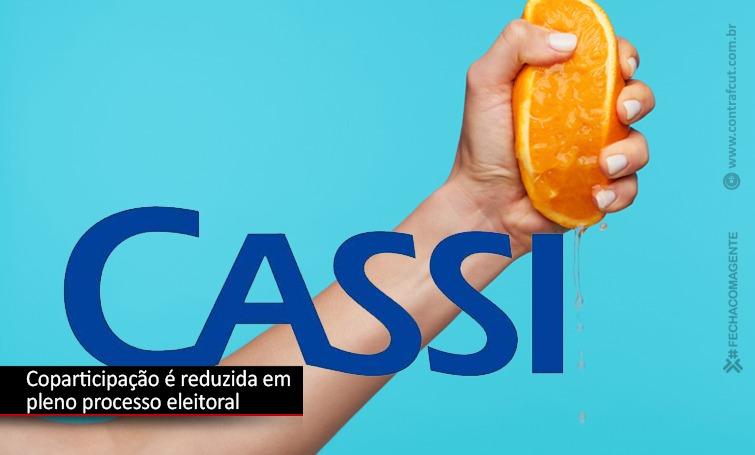 Farsa na Cassi: gestão atual aproveita período de eleições para reduzir coparticipação
