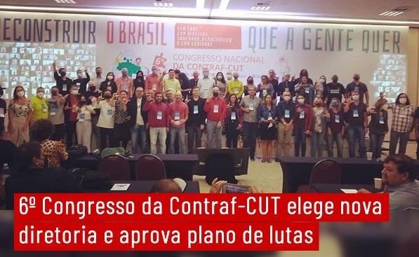 6º Congresso da Contraf-CUT elege nova diretoria e aprova plano de lutas