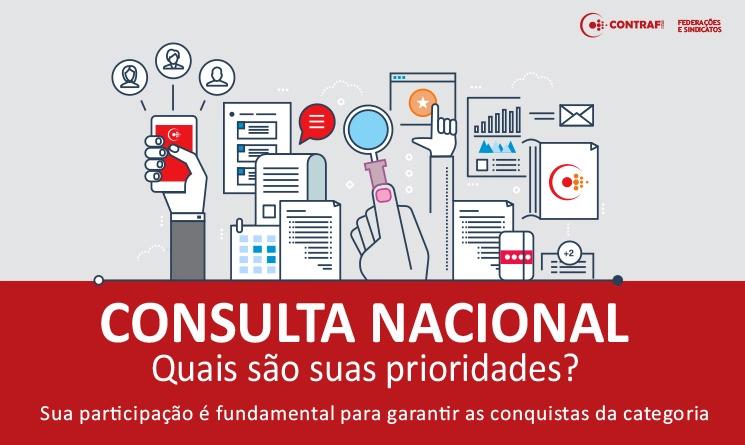 Sindicatos iniciam Consulta Nacional à categoria