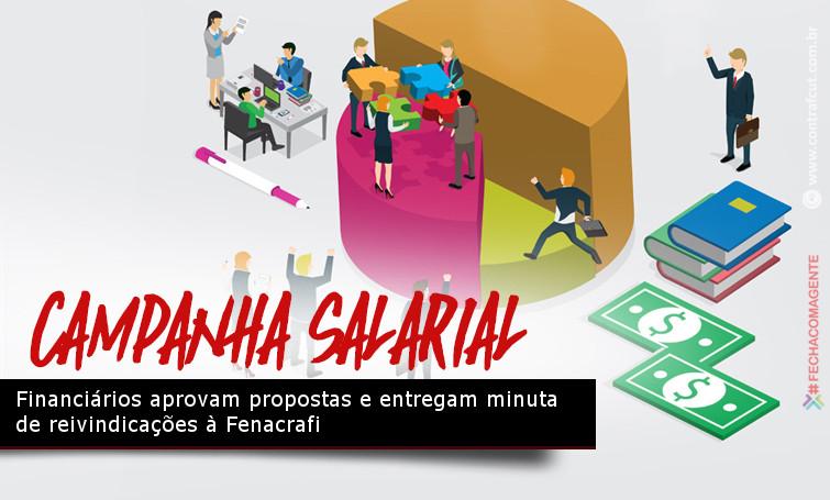 Financiários aprovam minuta de reivindicações
