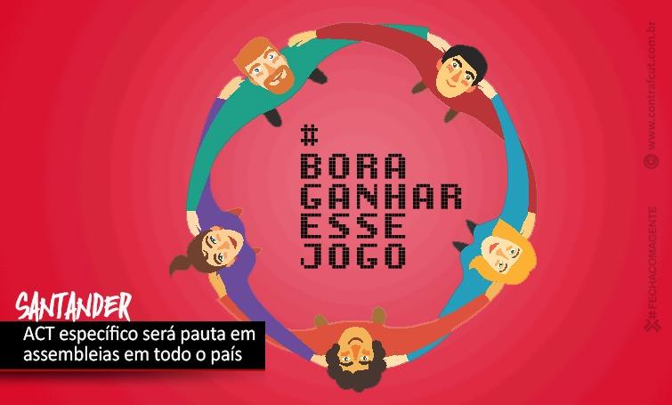 Assembleias deliberam acordo do Santander em todo país