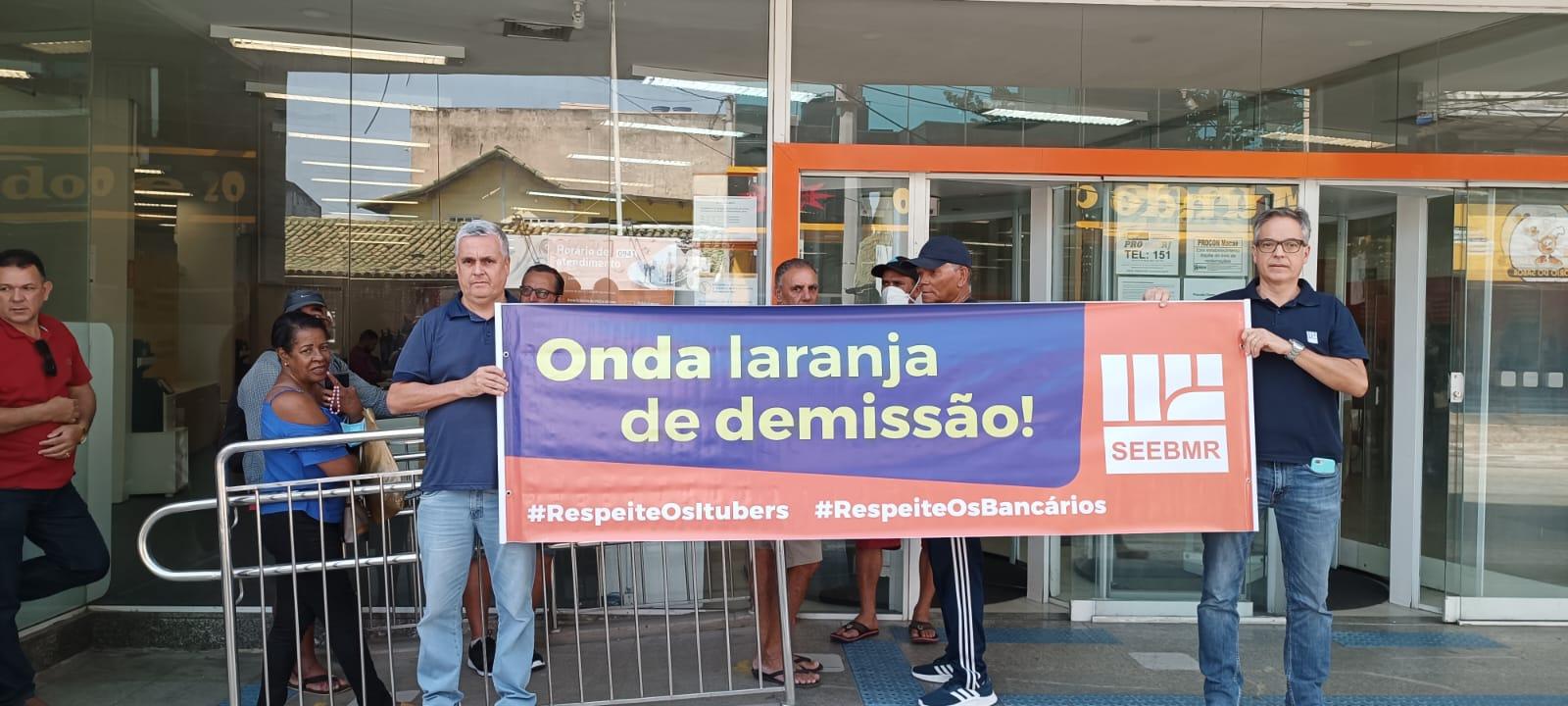 Dia de luta contra as demissões no Itaú