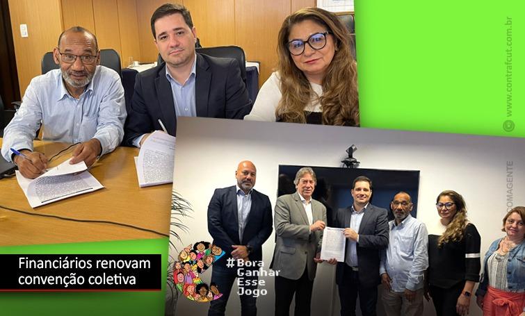 Financiários assinam CCT com a Fenacrefi