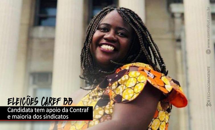 Conheça Kelly Quirino, candidata ao Caref BB apoiada pela Contraf-CUT e maioria dos sindicatos