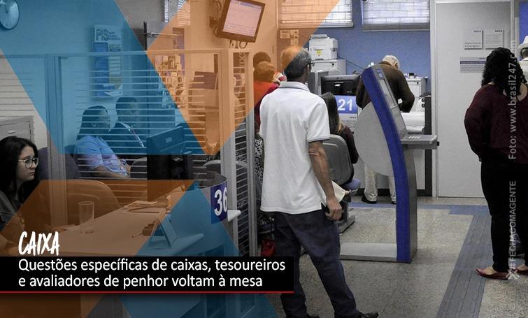 GT de funções específicas da Caixa se reúne dia 20
