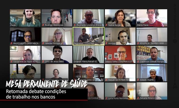 Trabalhadores propõem soluções para problemas cotidianos na retomada da mesa permanente de saúde