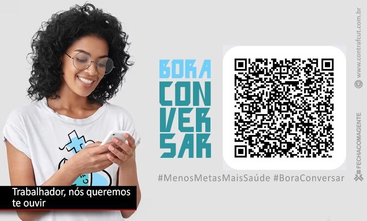 Campanha Menos Metas, Mais Saúde quer ouvir os trabalhadores