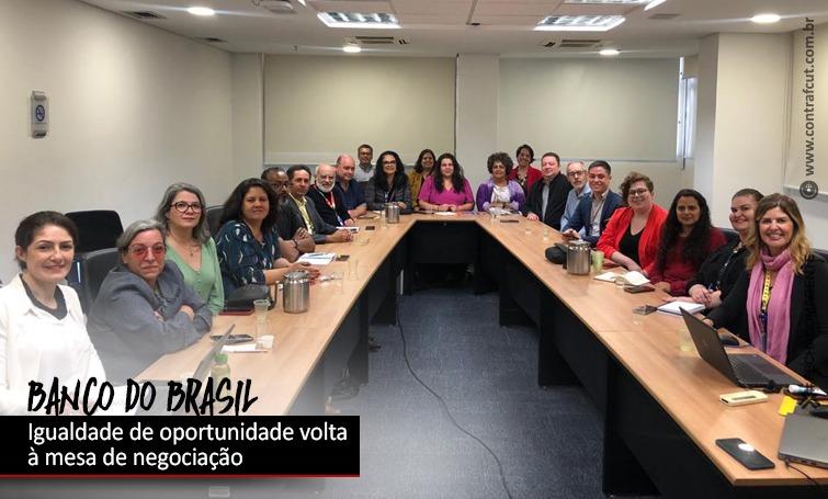 BB: trabalhadores avaliam avanços na mesa de igualdade de oportunidades