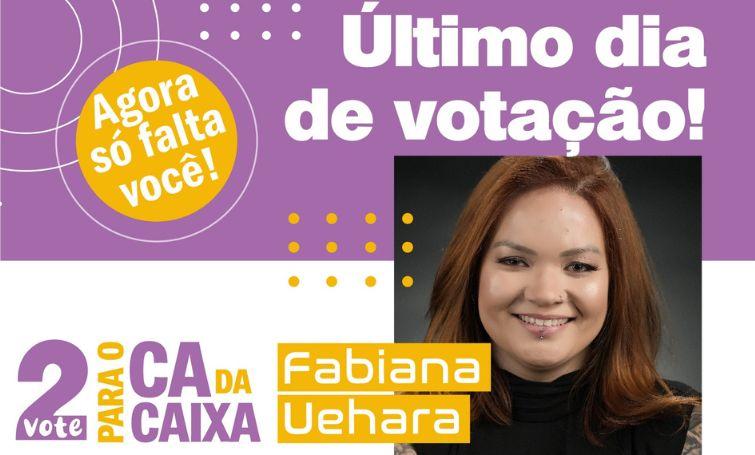 Você tem até às 18h para votar na Fabi!