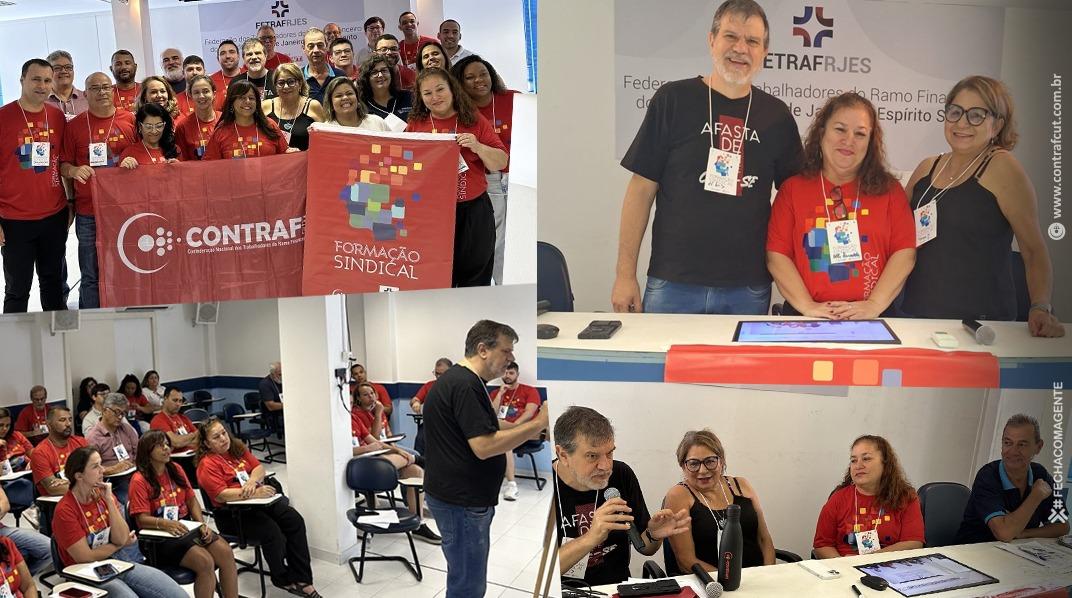 Novos dirigentes sindicais da Fetraf RJ/ES participam do segundo módulo do Curso de Formação da Contraf-CUT