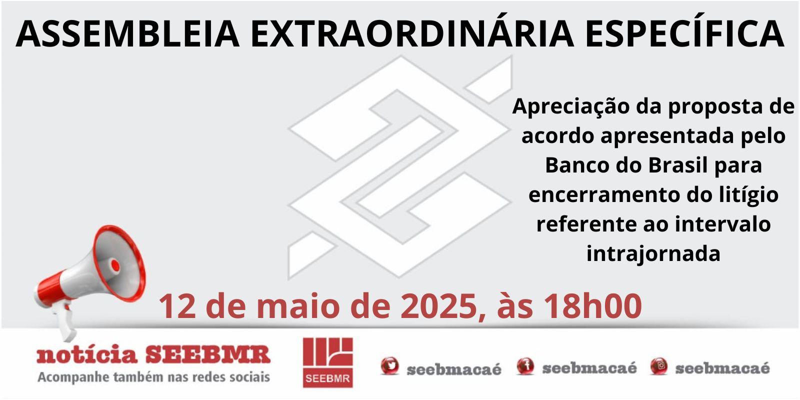 EDITAL Nº 2 - ASSEMBLEIA EXTRAORDINÁRIA ESPECÍFICA