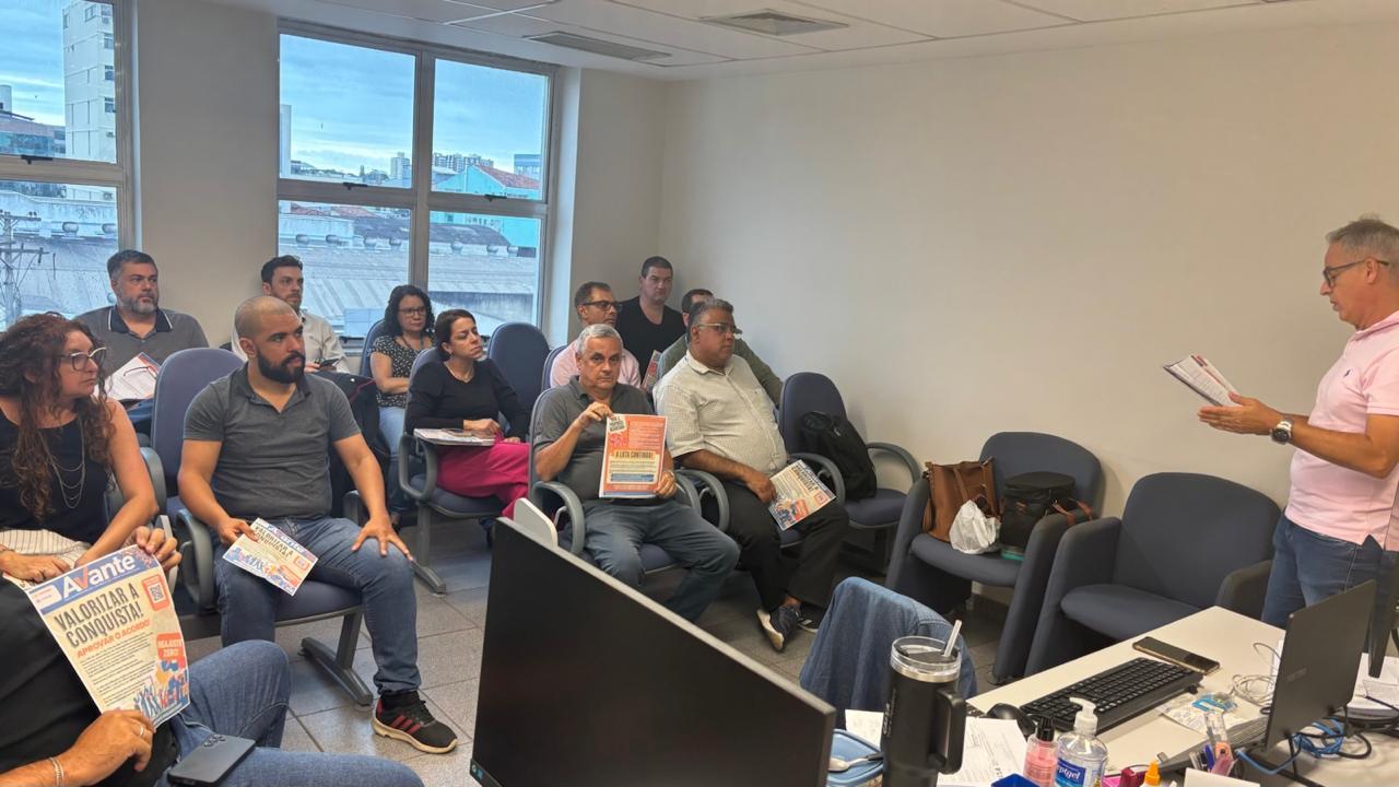 Bate papo com os bancários da Caixa, sobre o Saúde Caixa